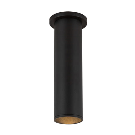 Lorna 12-in (3-in Dia.) 36 Degree Optic Black LED Ceiling Mount by KUZCO