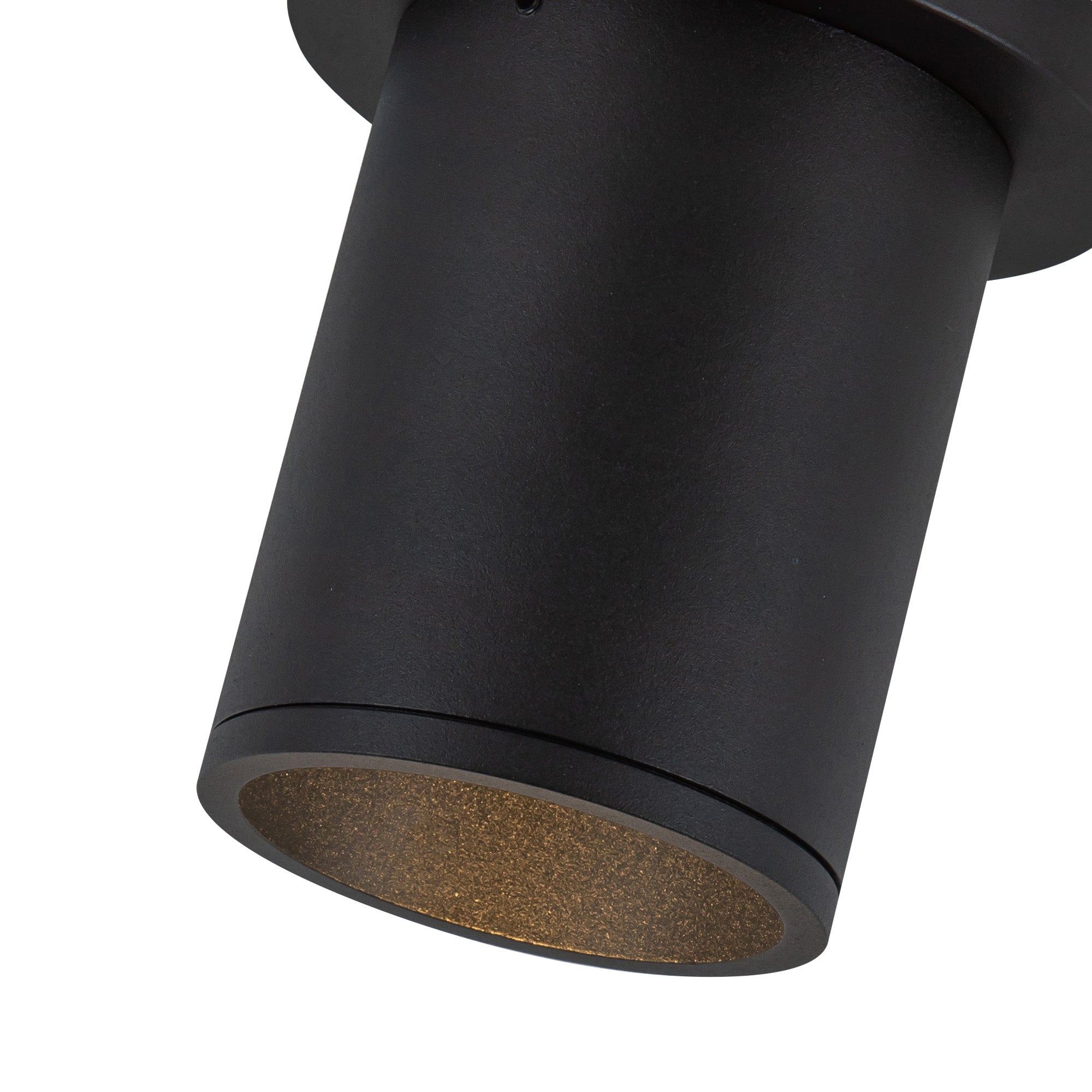 Lorna 12-in (3-in Dia.) 36 Degree Optic Black LED Ceiling Mount by KUZCO