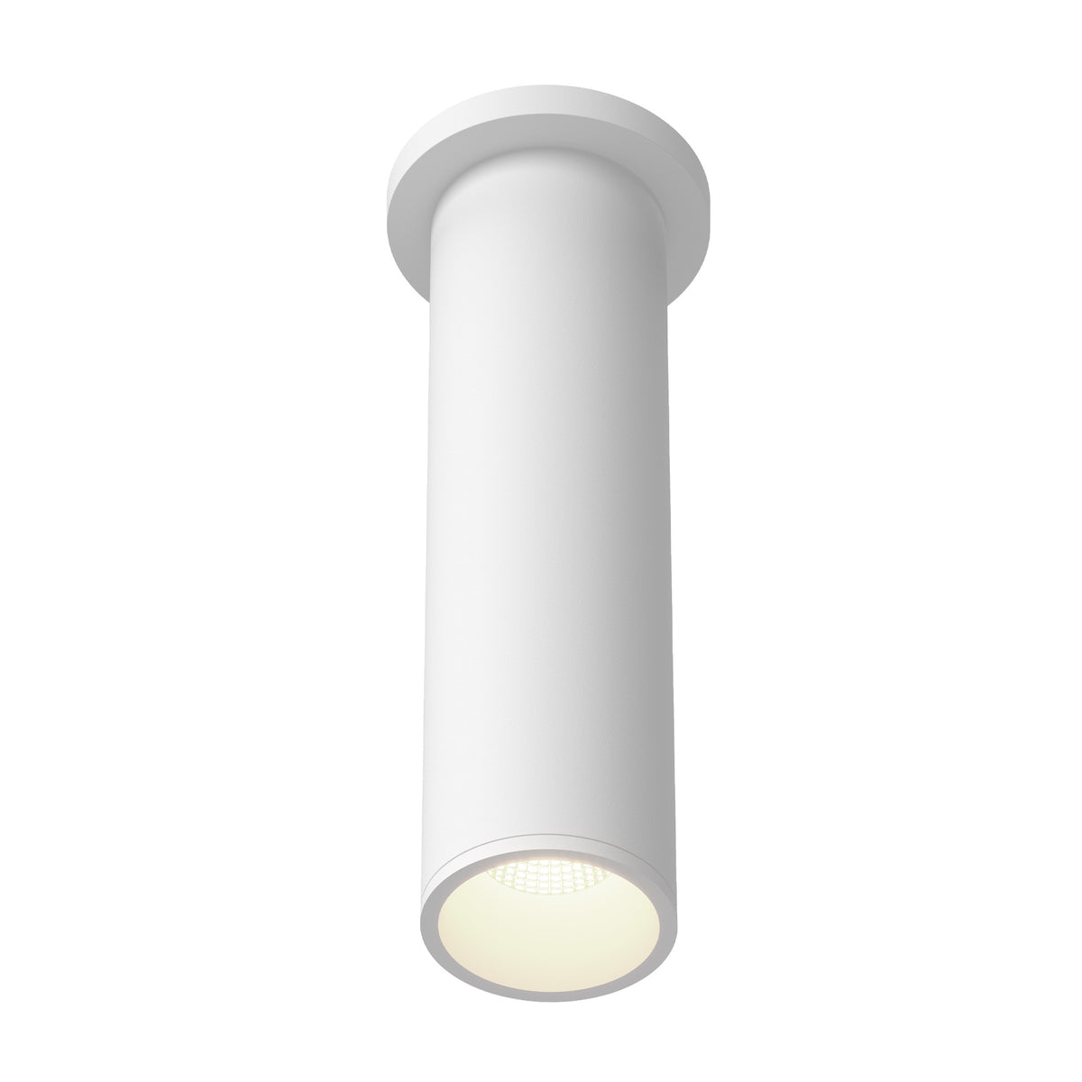 Lorna 12-in (3-in Dia.) 36 Degree Optic White LED Ceiling Mount by KUZCO