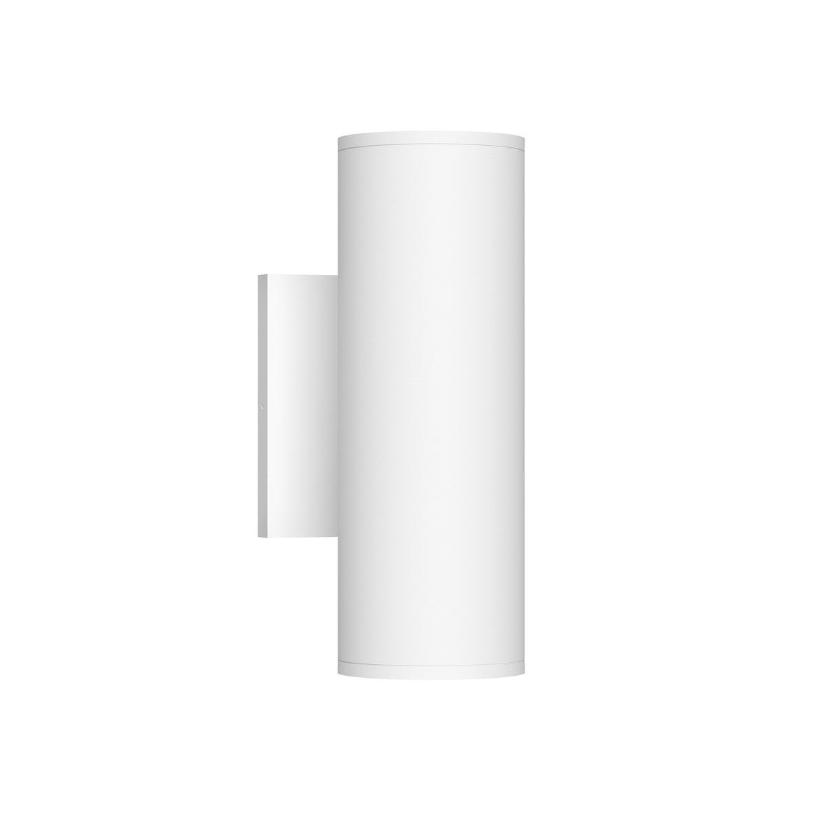 Lorna 9-in (3-in Dia.) 36 Degree Optic White LED Wall Sconce Up/Down Light by KUZCO