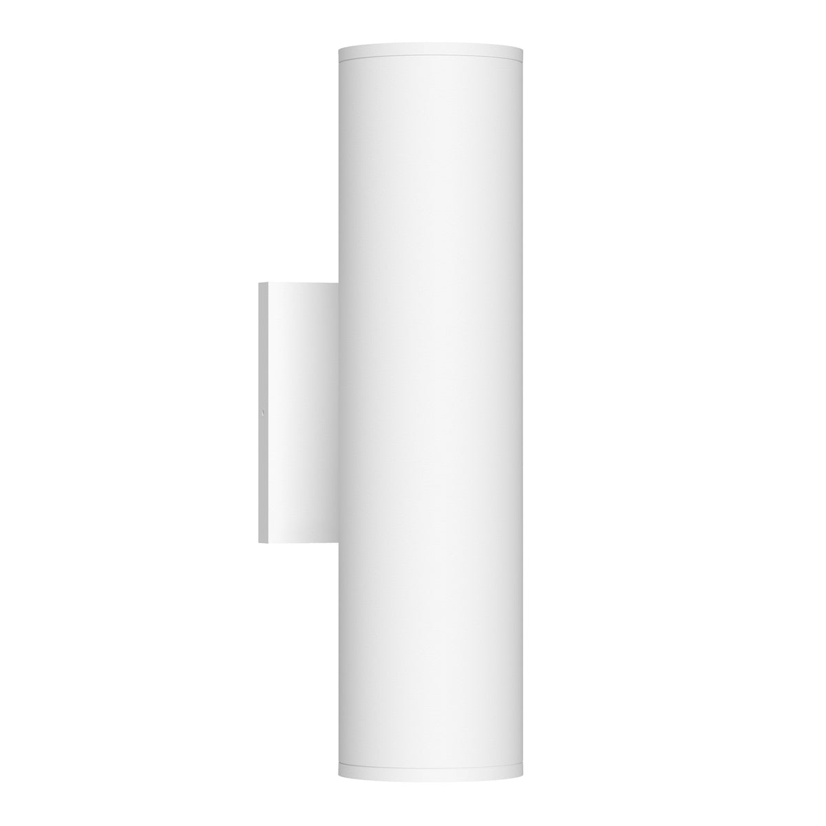 Lorna 12-in (3-in Dia.) 36 Degree Optic White LED Wall Sconce Up/Down Light by KUZCO