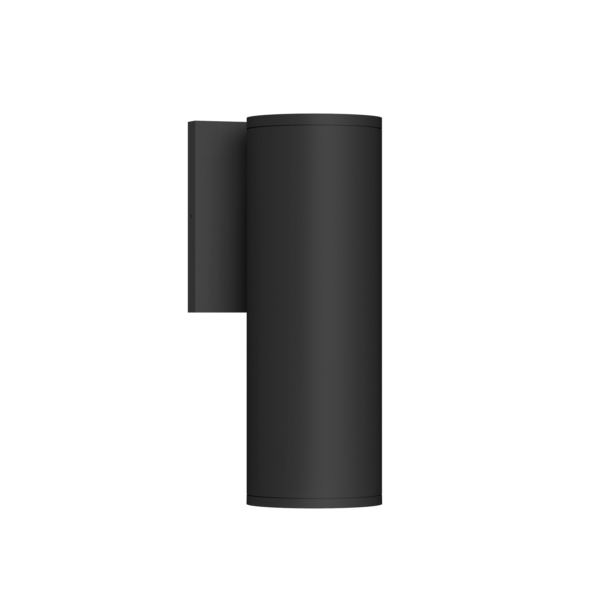 Lorna 9-in (3-in Dia.) 36 Degree Optic Black LED Wall Sconce by KUZCO