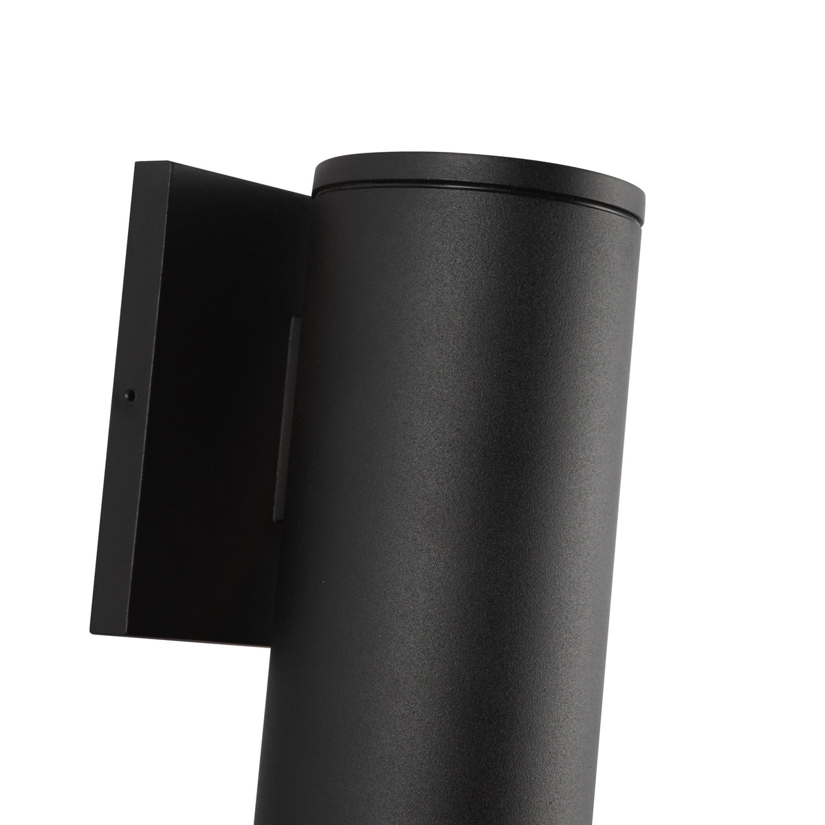 Lorna 9-in (3-in Dia.) 36 Degree Optic Black LED Wall Sconce by KUZCO