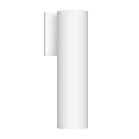 Lorna 12-in (3-in Dia.) 36 Degree Optic White LED Wall Sconce by KUZCO