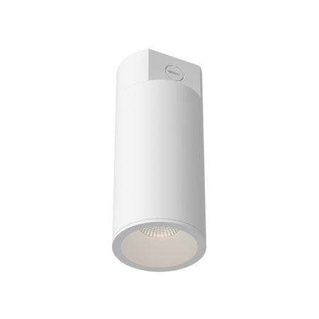 Lorna 10-in (4-in Dia.) 36 Degree Optic White LED Concrete Ceiling Mount by KUZCO