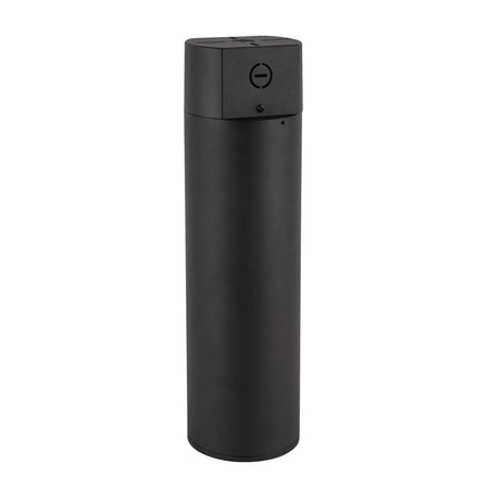 Lorna 15-in (4-in Dia.) 36 Degree Optic Black LED Concrete Ceiling Mount by KUZCO
