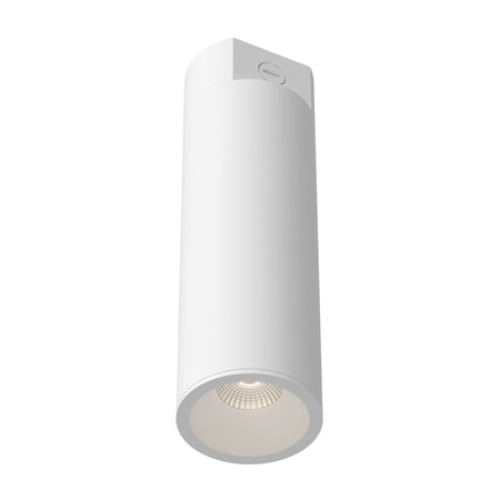 Lorna 15-in (4-in Dia.) 36 Degree Optic White LED Concrete Ceiling Mount by KUZCO