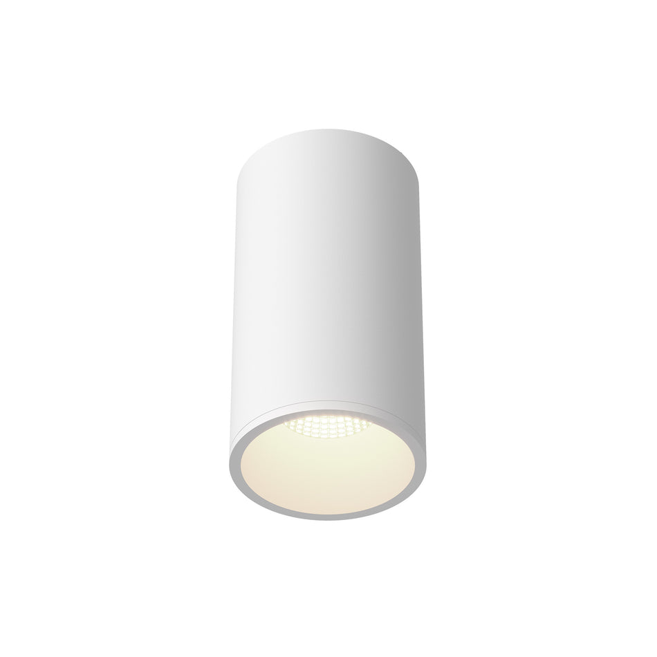 Lorna 8-in (4-in Dia.) 36 Degree Optic White LED Flush Mount by KUZCO
