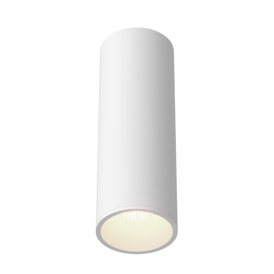 Lorna 12-in (4-in Dia.) 36 Degree Optic White LED Flush Mount by KUZCO
