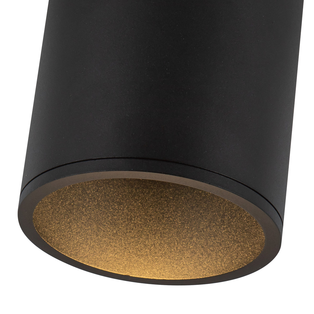 Lorna 6-in (4-in Dia.) 36 Degree Optic Black LED Pendant by KUZCO