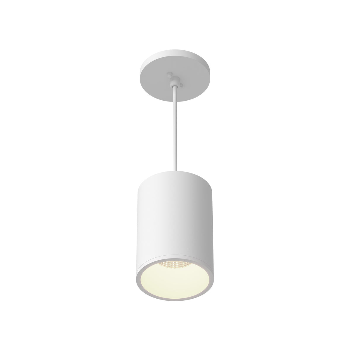 Lorna 6-in (4-in Dia.) 36 Degree Optic White LED Pendant by KUZCO