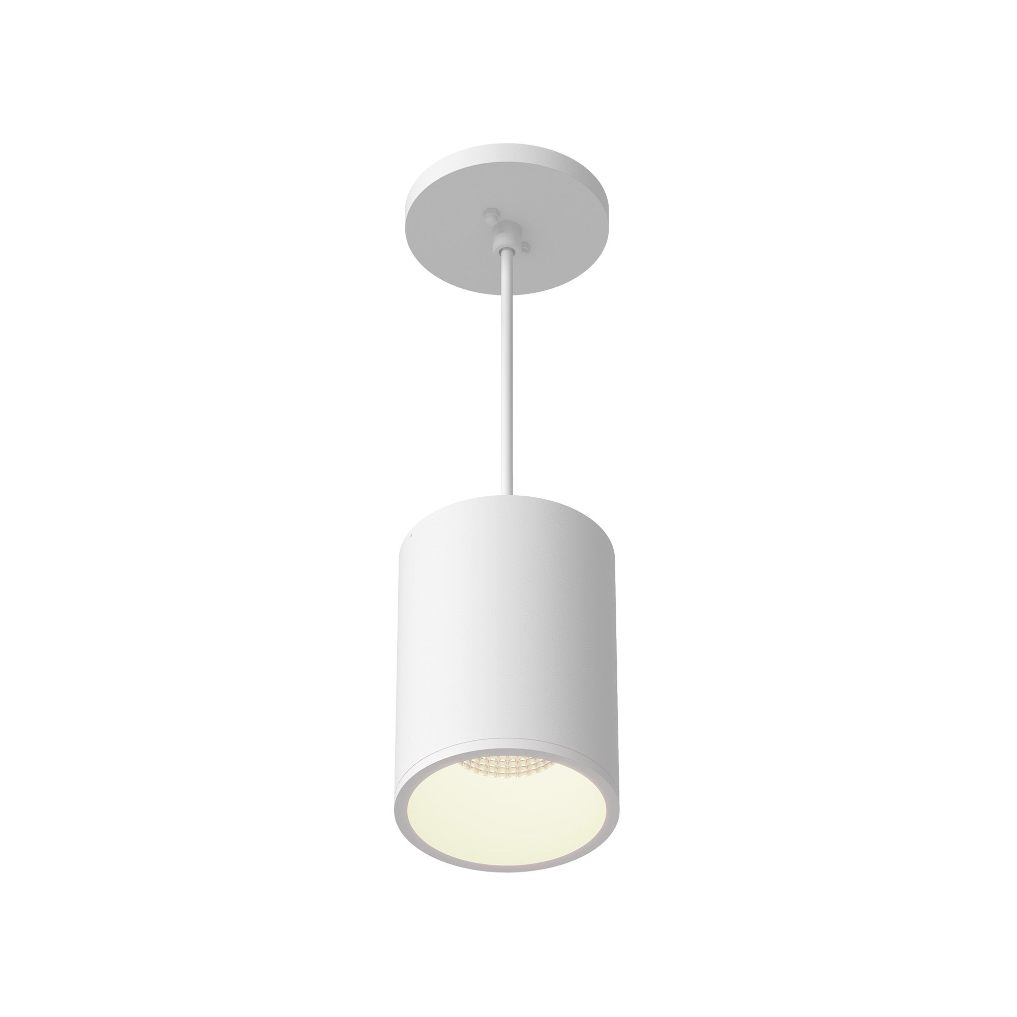 Lorna 6-in (4-in Dia.) 36 Degree Optic White LED Pendant by KUZCO