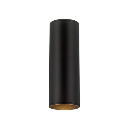 Lorna 12-in (4-in Dia.) 36 Degree Optic Black LED Wall Sconce Up/Down Light by KUZCO