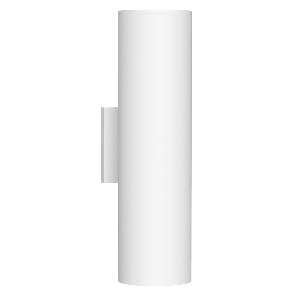 Lorna 16-in (4-in Dia.) 36 Degree Optic White LED Wall Sconce Up/Down Light by KUZCO