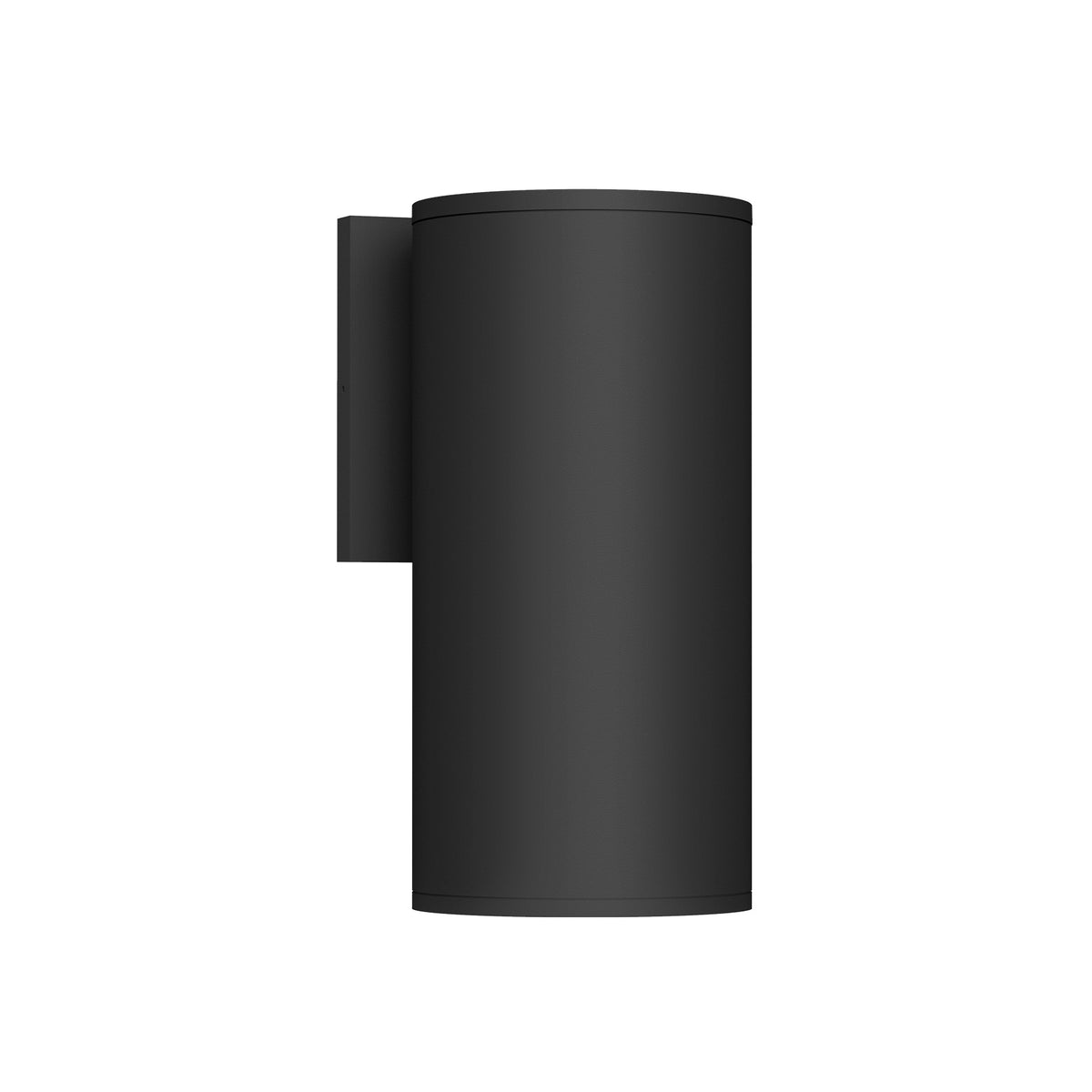 Lorna 9-in (4-in Dia.) 36 Degree Optic Black LED Wall Sconce by KUZCO