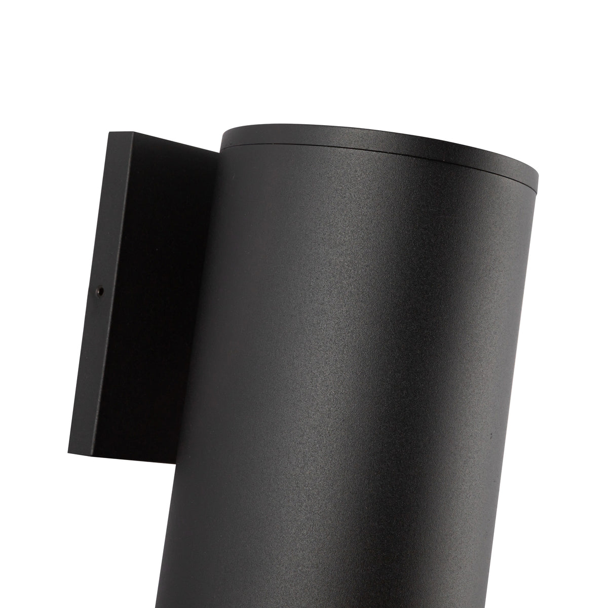 Lorna 9-in (4-in Dia.) 36 Degree Optic Black LED Wall Sconce by KUZCO
