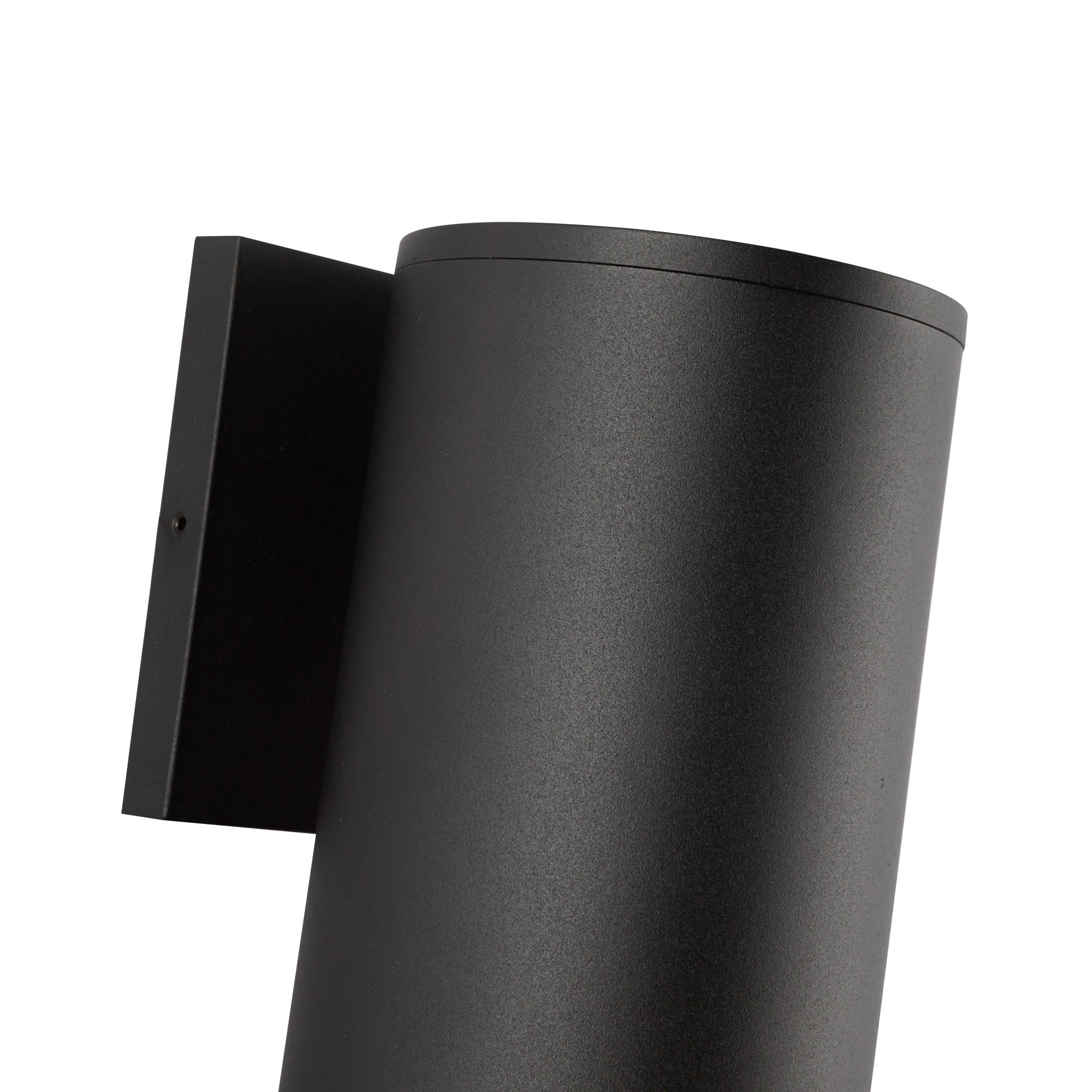 Lorna 9-in (4-in Dia.) 36 Degree Optic Black LED Wall Sconce by KUZCO