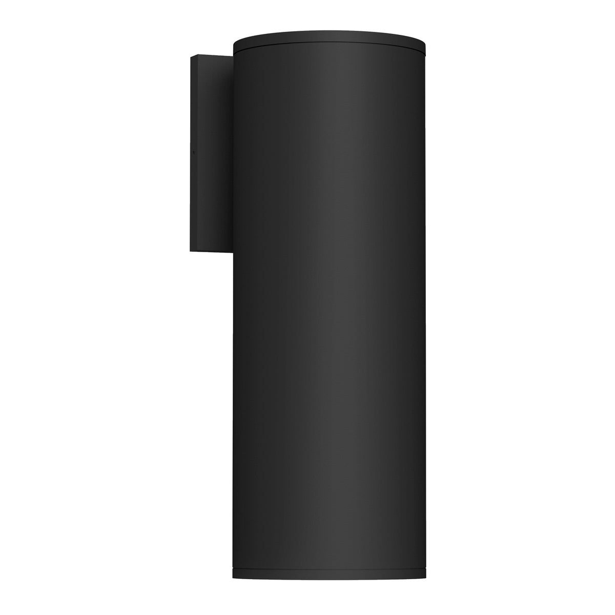 Lorna 12-in (4-in Dia.) 36 Degree Optic Black LED Wall Sconce by KUZCO