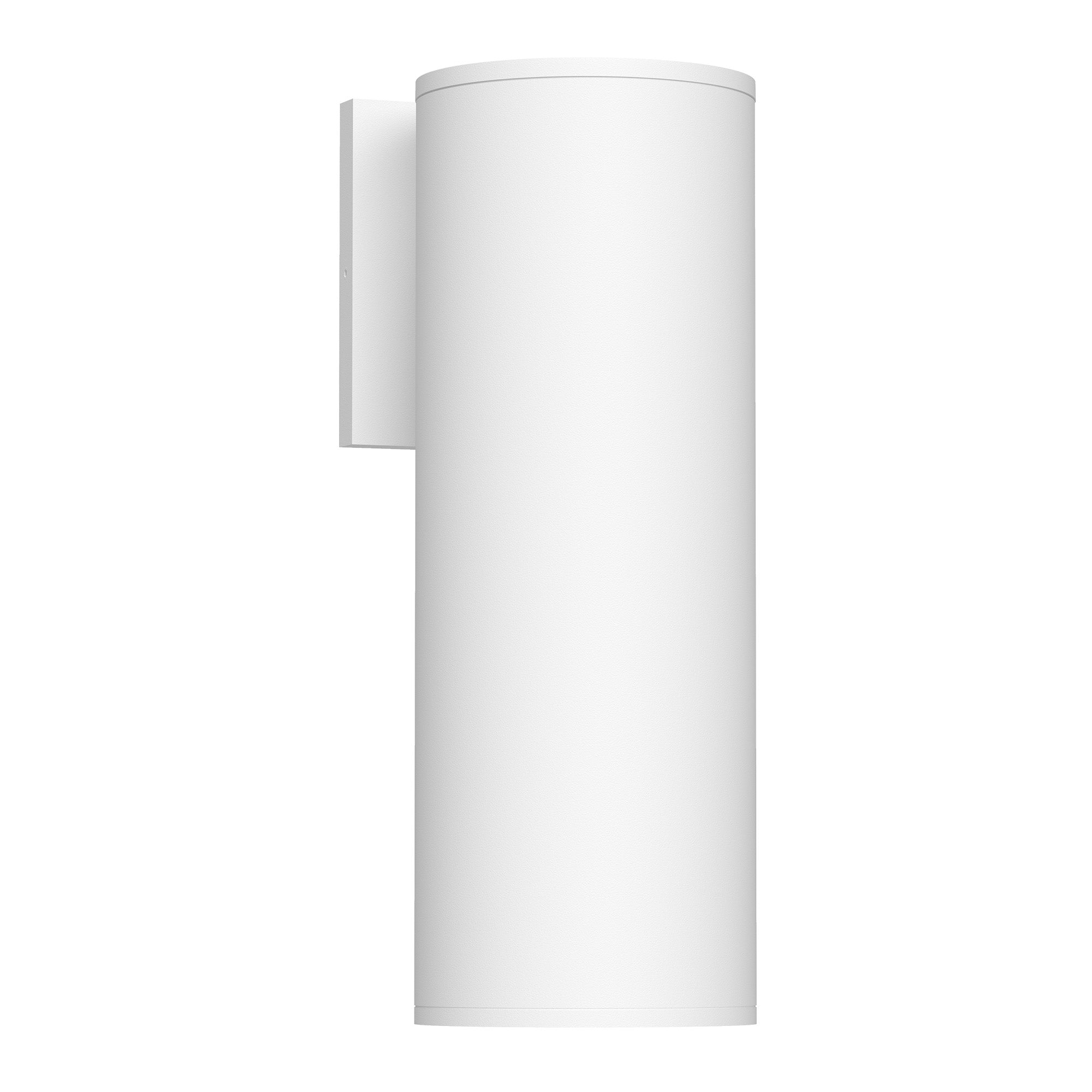 Lorna 12-in (4-in Dia.) 36 Degree Optic White LED Wall Sconce by KUZCO