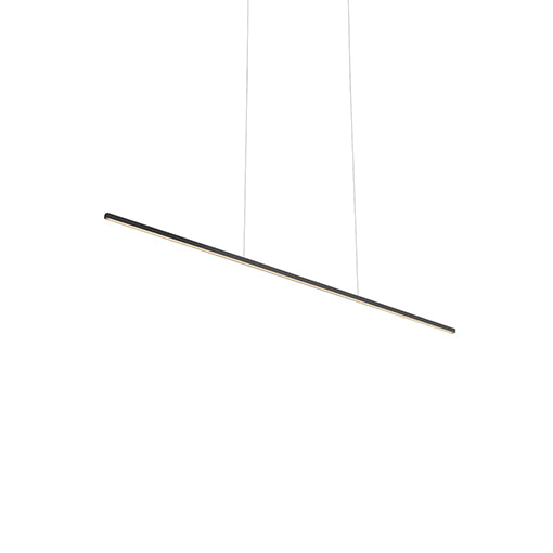 Vega Minor 48-in Black LED Linear Pendant by KUZCO