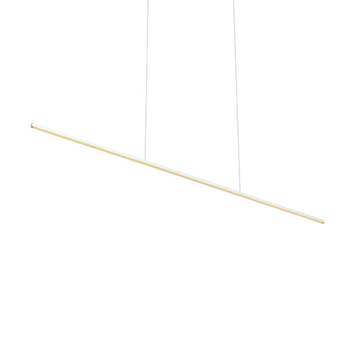 Vega Minor 60-in White LED Linear Pendant by KUZCO