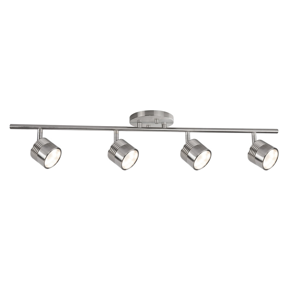Lyra 30-in Brushed Nickel LED Track Lights