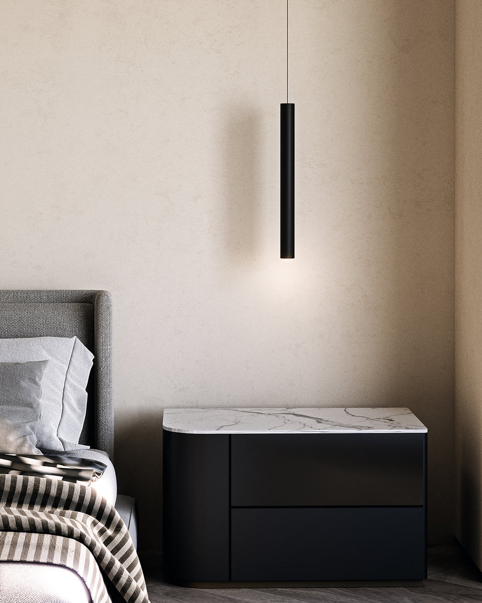 Mason 14-in Urban Bronze LED Pendant by KUZCO