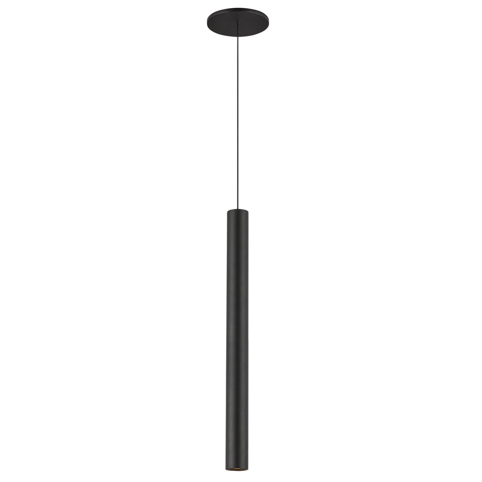 Mason 20-in Urban Bronze LED Pendant by KUZCO