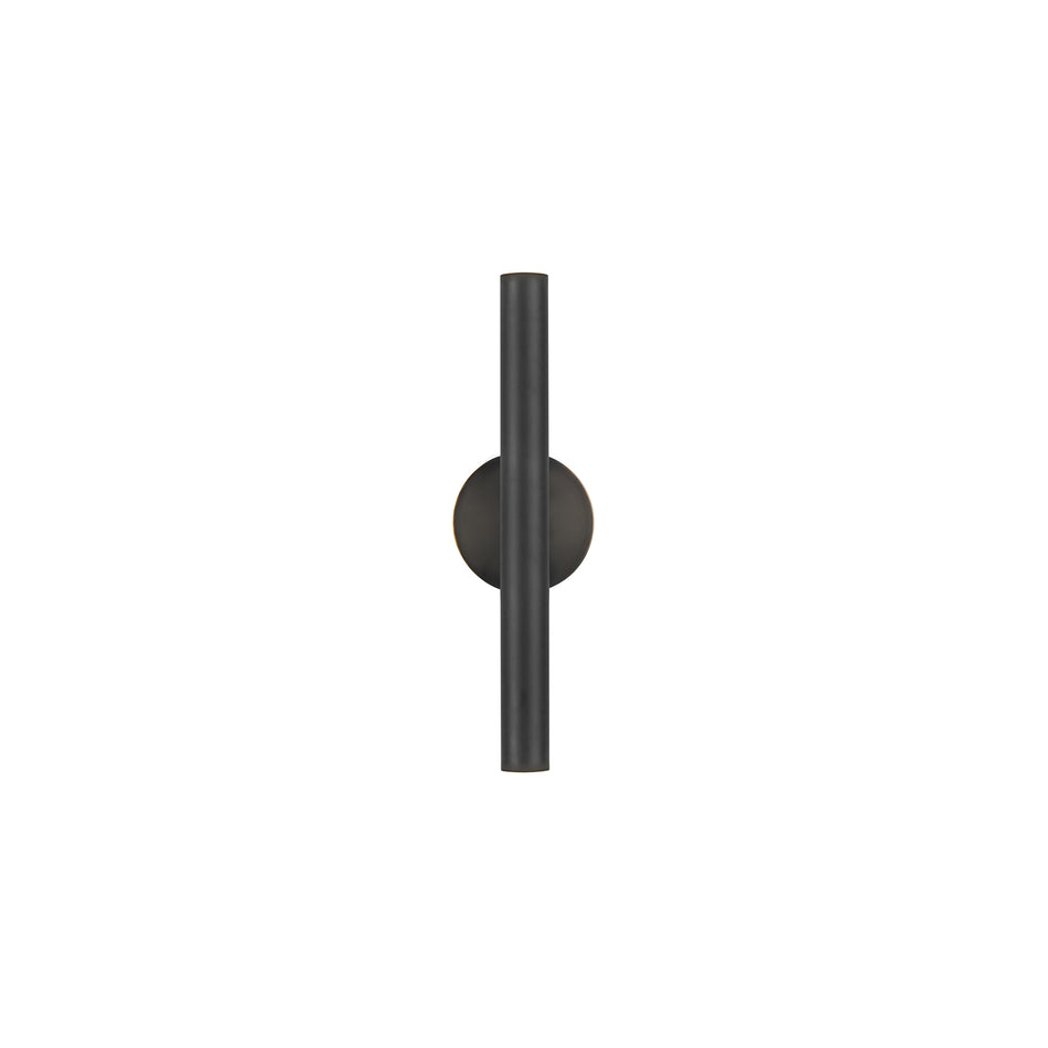 Mason 16-in Urban Bronze LED Wall Sconce by KUZCO