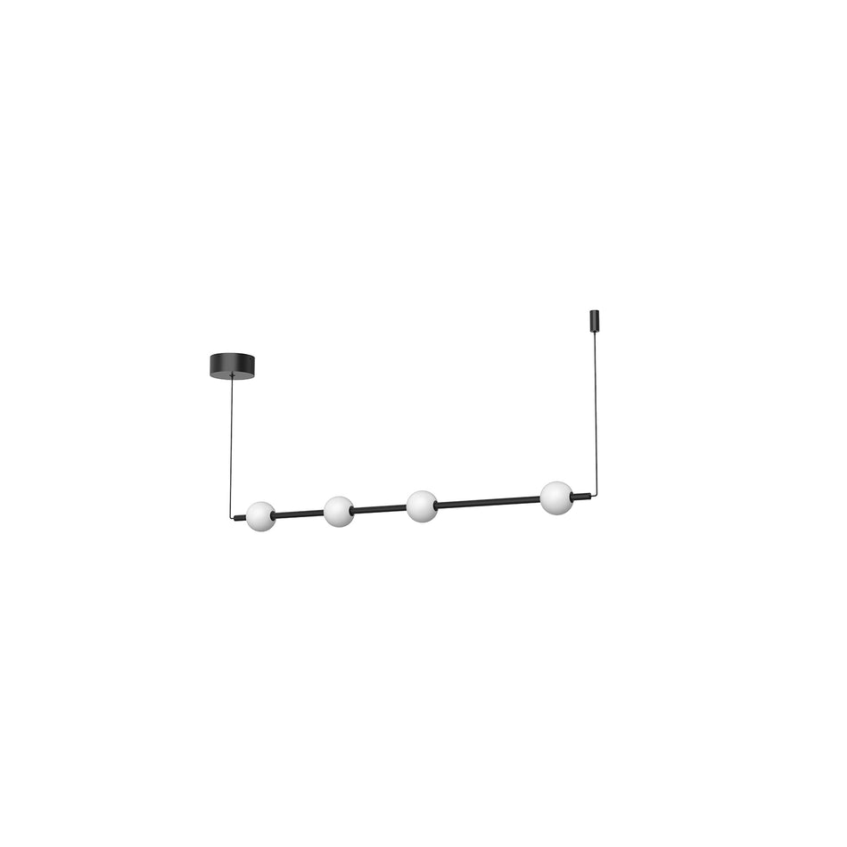 Misaki 40-in Black LED Pendant by KUZCO