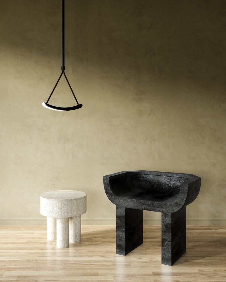 Mobil 11-in Black LED Pendant by KUZCO