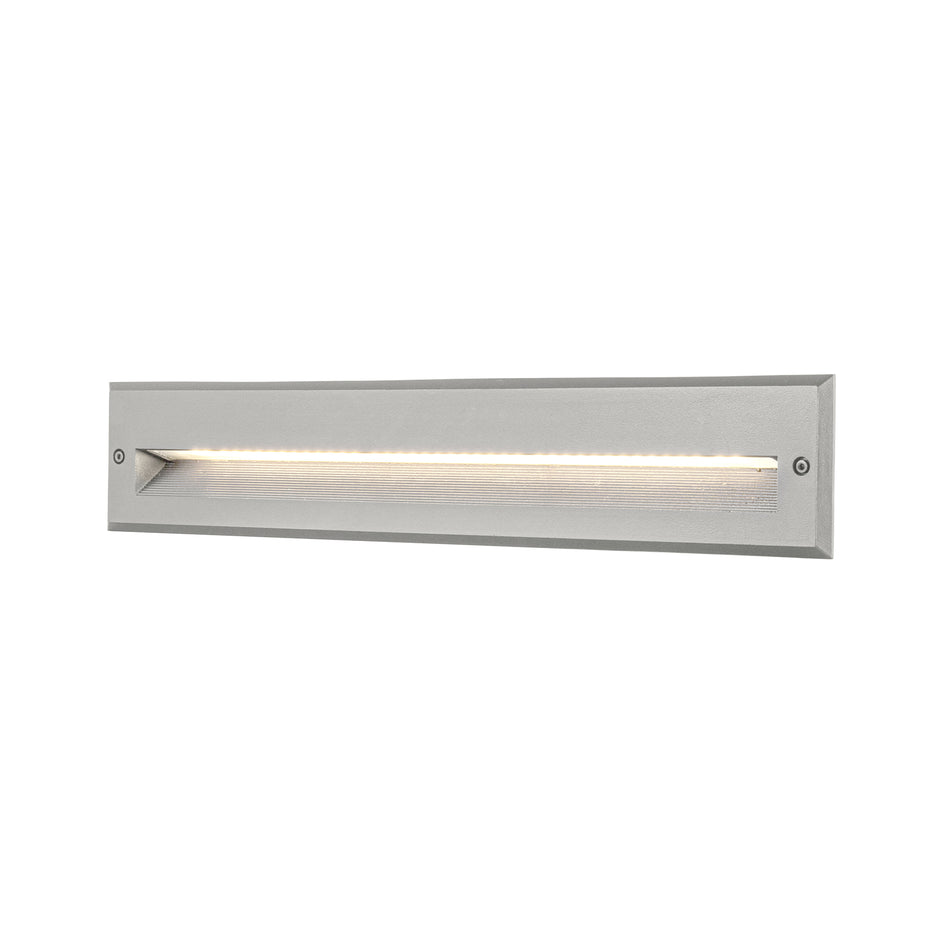 Newport 20-in Gray LED Exterior Wall/Step Lights by KUZCO
