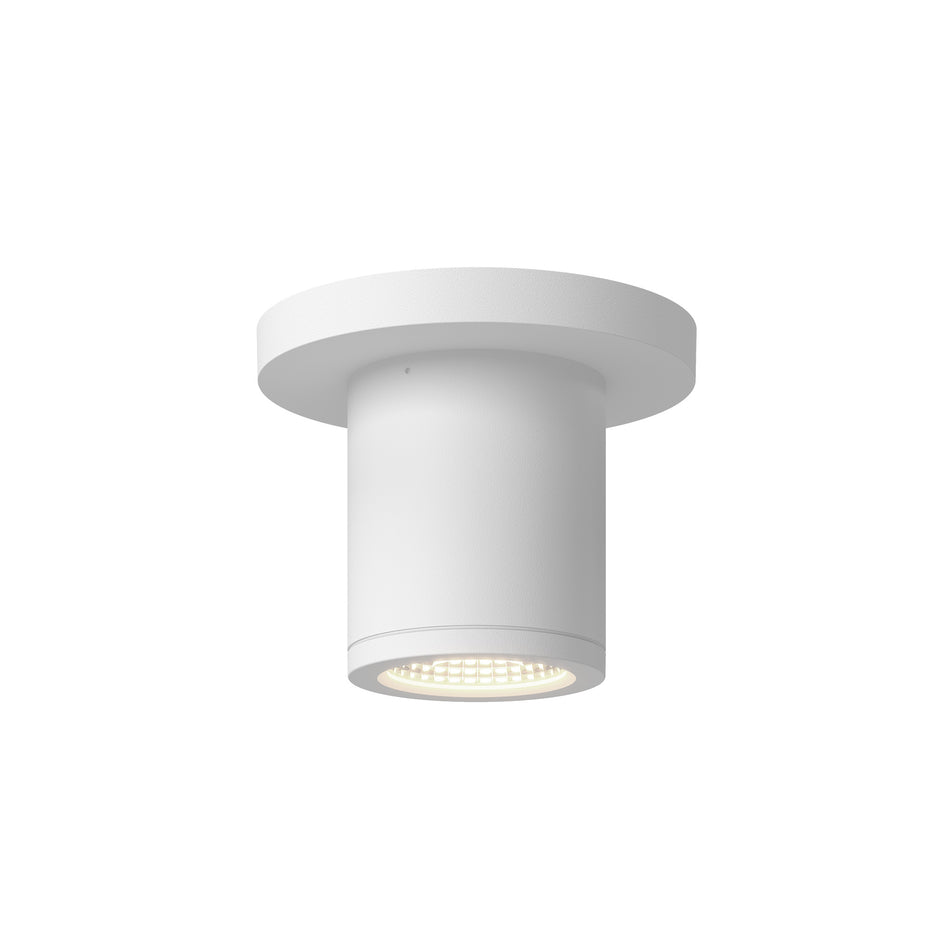 Nordic 3-in (2-in Dia.) White LED Exterior Ceiling