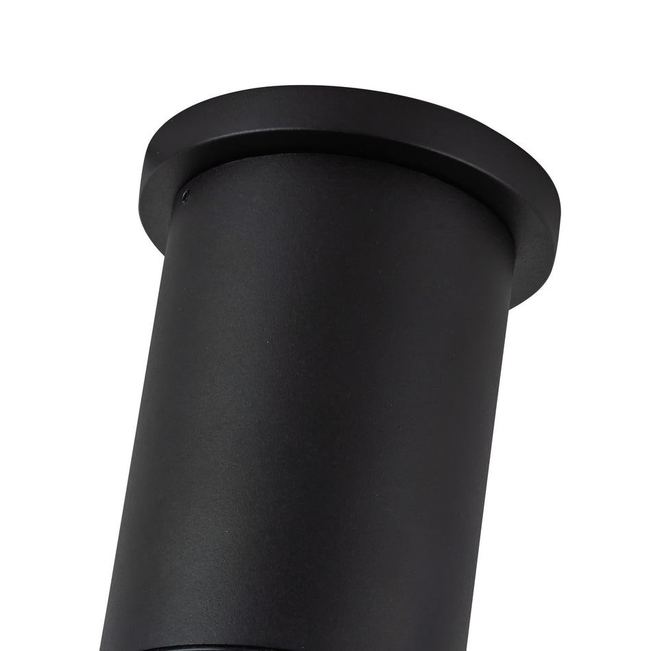 Nordic 6-in (3-in Dia.) Black LED Exterior Ceiling by KUZCO