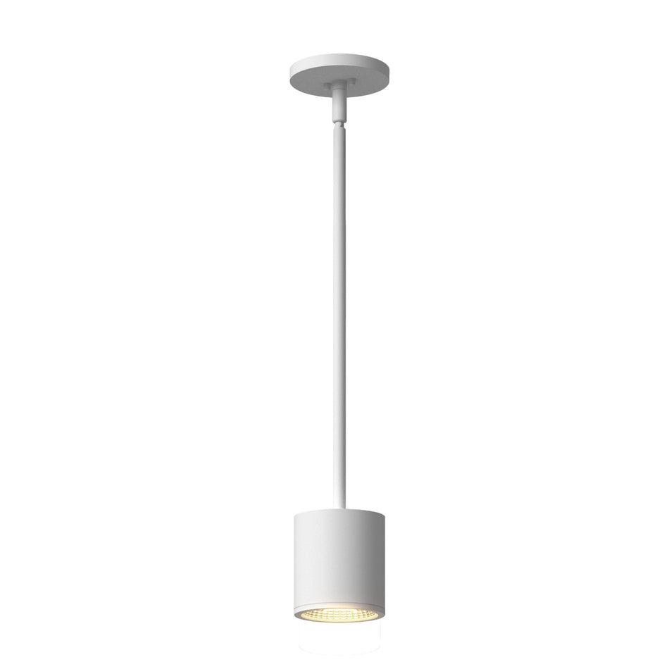 Nordic 3-in (3-in Dia.) White LED Exterior Pendant