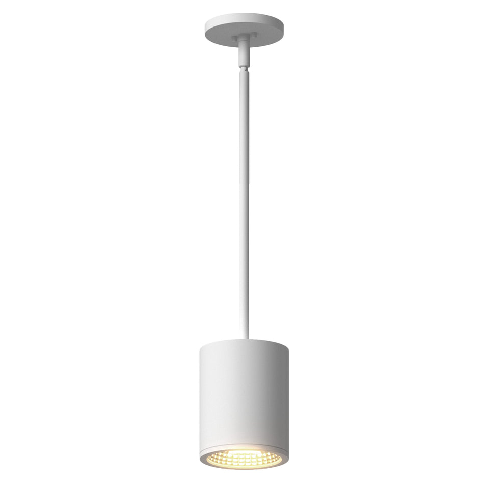 Nordic 6-in (5-in Dia.) White LED Exterior Pendant