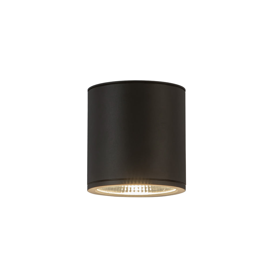 Nordic 5-in (5-in Dia.) Black LED Exterior Wall by KUZCO
