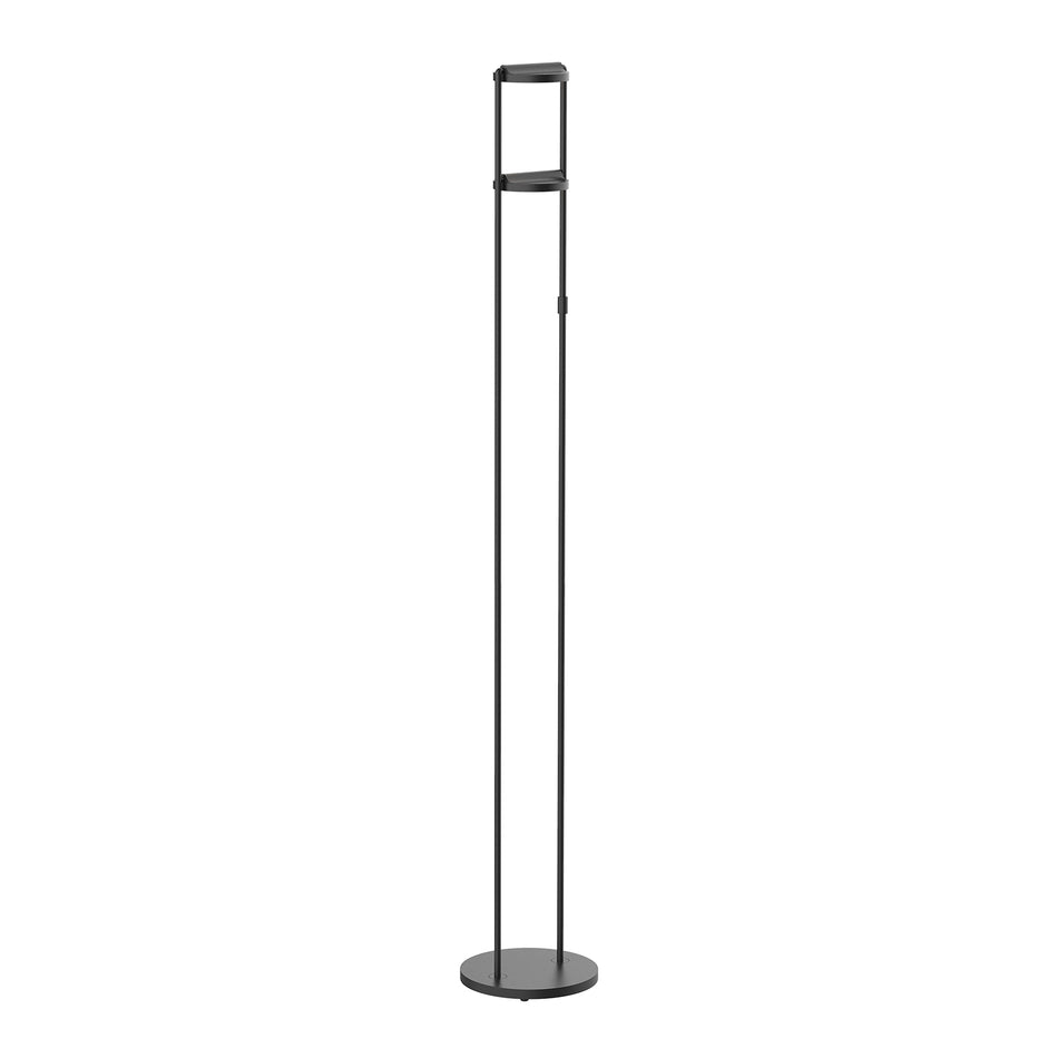 Novel 68-in Black LED Floor Lamp