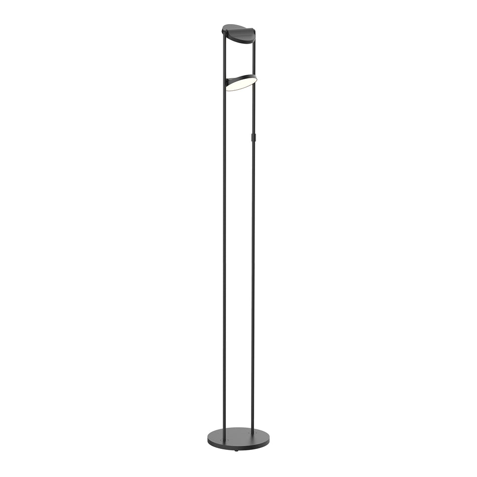 Novel 68-in Black LED Floor Lamp by KUZCO