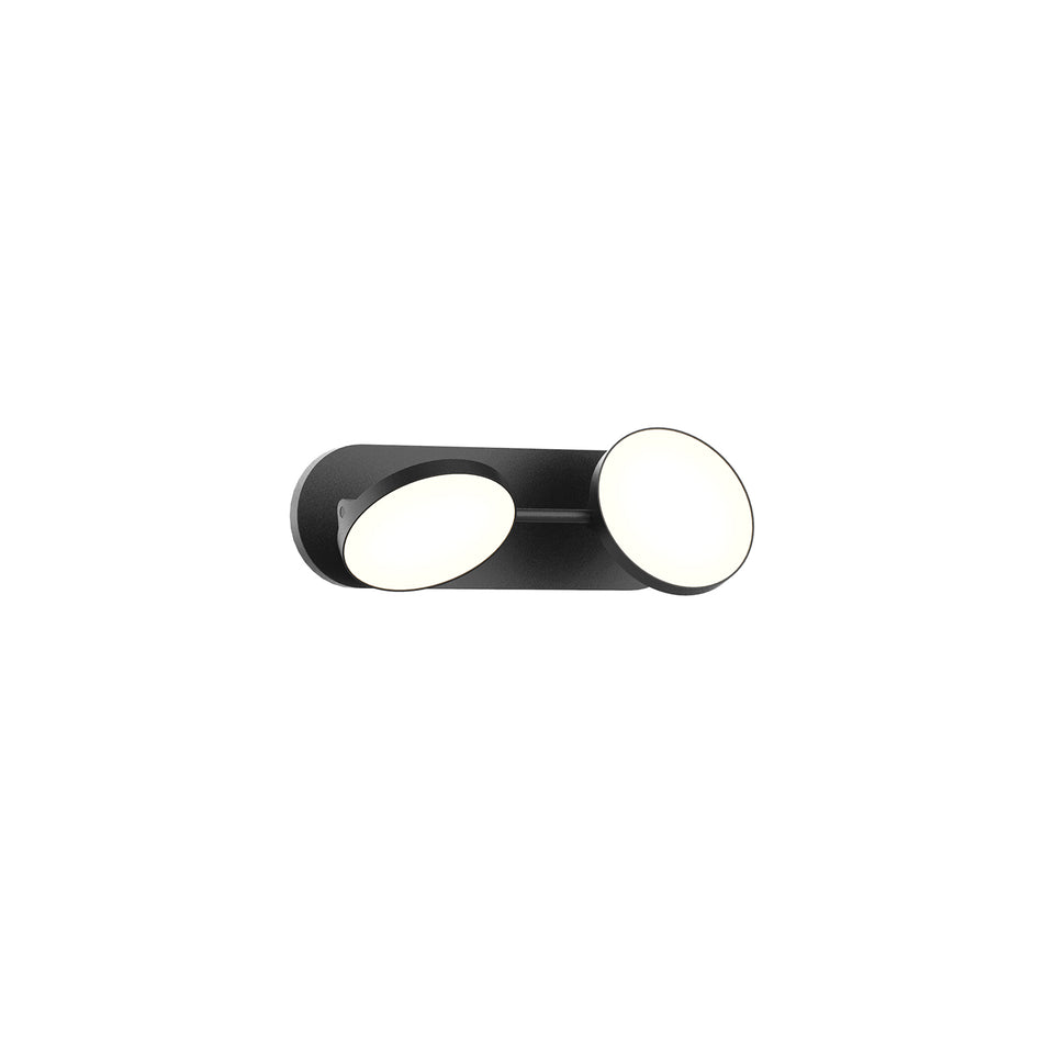 Novel 13-in Black LED Vanity by KUZCO