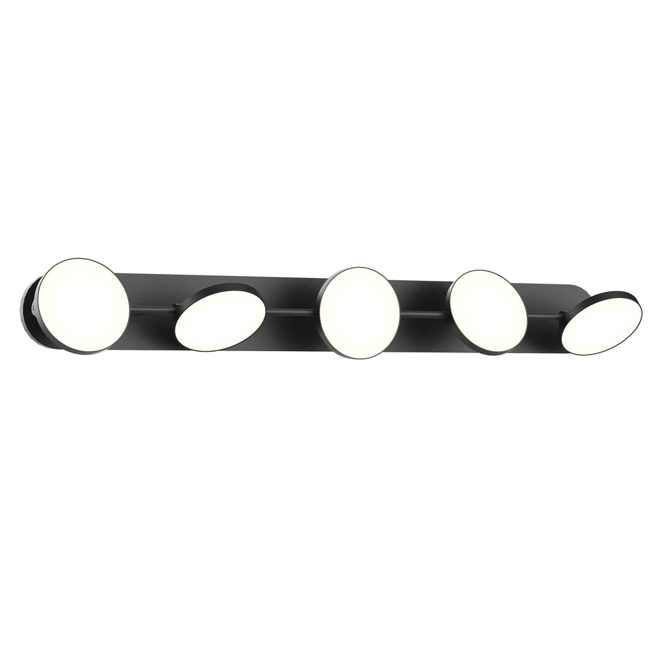 Novel 37-in Black LED Vanity by KUZCO
