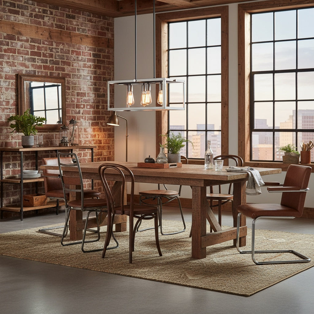 Union Square Collection Four-Light Chandelier Light by Progress