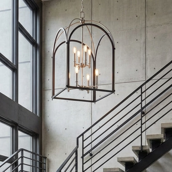Progress P500040-143 Westfall Collection Eight-light Largel Foyer Pendant
