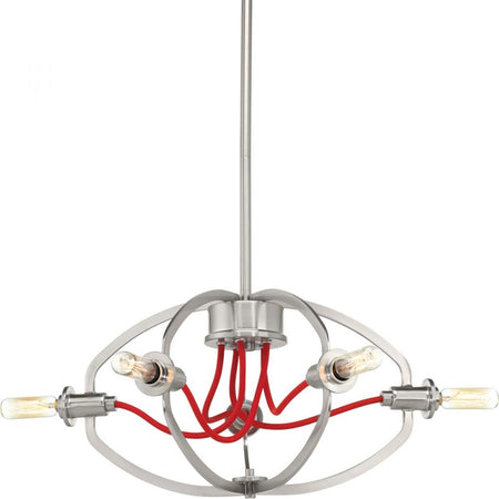 Fermi Five-Light Pendant (P500045-009) by Progress by Progress