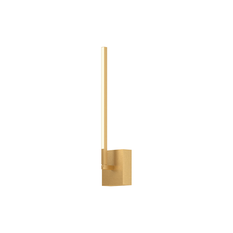 Pandora 18-in Brushed Gold LED Wall Sconce