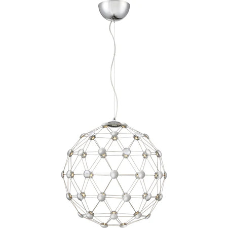 Platinum Collection, Zodiac Pendant in Polished Chrome by Quoizel