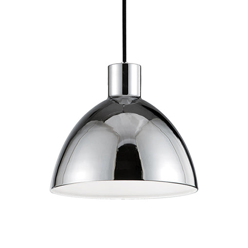 Chroma 12-in Chrome LED Pendant by KUZCO