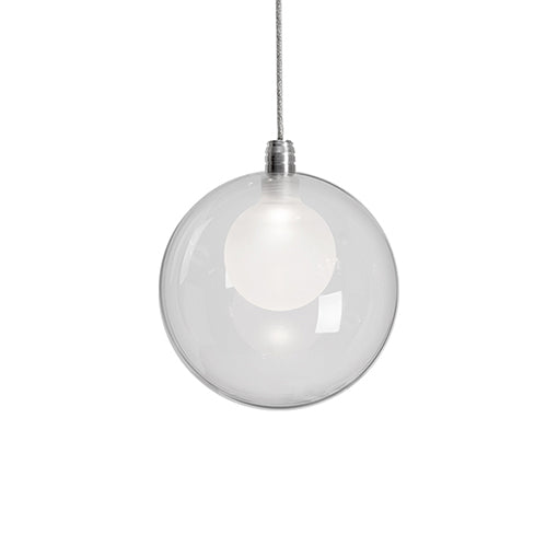 Bolla 6-in Chrome LED Pendant by KUZCO