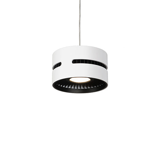 Oxford 5-in White LED Pendant by KUZCO