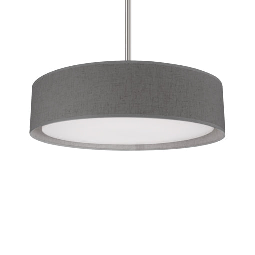 Dalton 20-in Gray LED Pendant by KUZCO